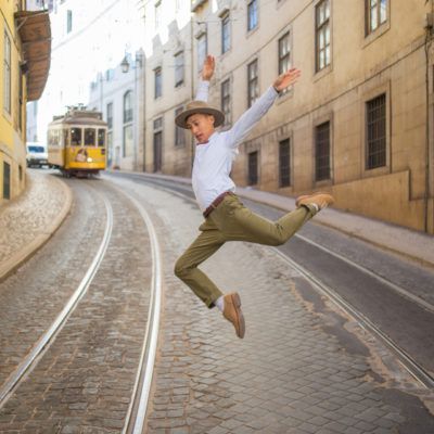 Photographer in Lisbon, Portugal